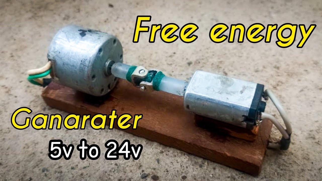 How To make Generator💡 / Generator making form DC motor / Generator