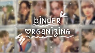 ♡ пытаюсь организовать биндер # 3 ♡ binder organizing ep. 3