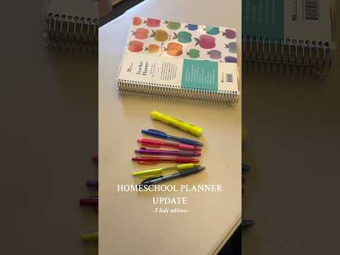 Homeschool Planner for