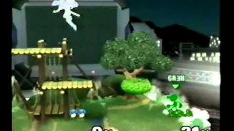DDRKirby(ISQ) - 2-20-11 - SSBM - Blue(Marth) vs. Green(G&W) (2)