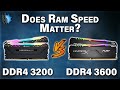 Does RAM Speed Matter? — DDR4-3200 vs DDR4-3600 — Game & Non-Gaming Testing on R5 5600X