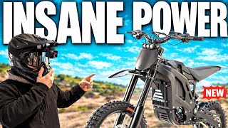 Insane 72V Electric Dirt Bikes at Dylan Stark’s Pro Track… Bad Idea?