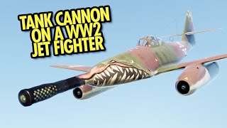 WW2 GERMAN JET HAD A 50MM ANTI-TANK CANNON - Me 262 A-1/U4