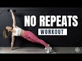 🔥Bring the Heat NO REPEATS! Total Body Workout