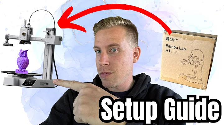 How to Set Up the Bambu Lab A1 Mini & Start Printing!