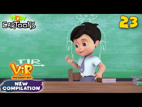 Vir The Robot Boy in Hindi: New Compilation 23 | Animated Series | Wow Cartoons