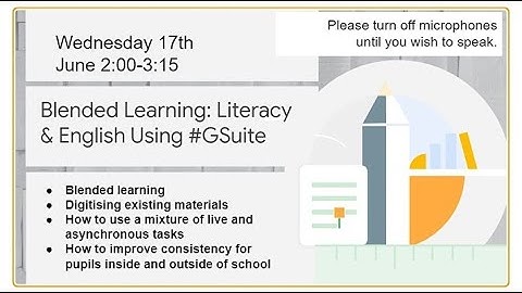 Blended Learning - Literacy & English Using #GSuite (Primary)