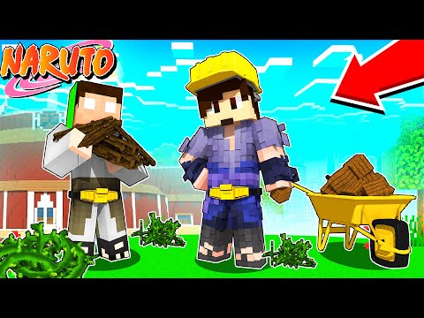 VAMOS RECONSTRUIR A VILA de KONOHA?! - MINECRAFT NARUTO #02