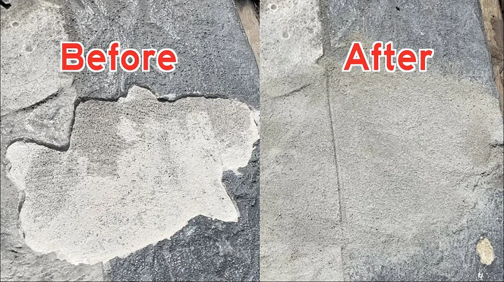 How to Repair Damaged Concrete Surface 修补水泥地面 DIY - 天天要闻