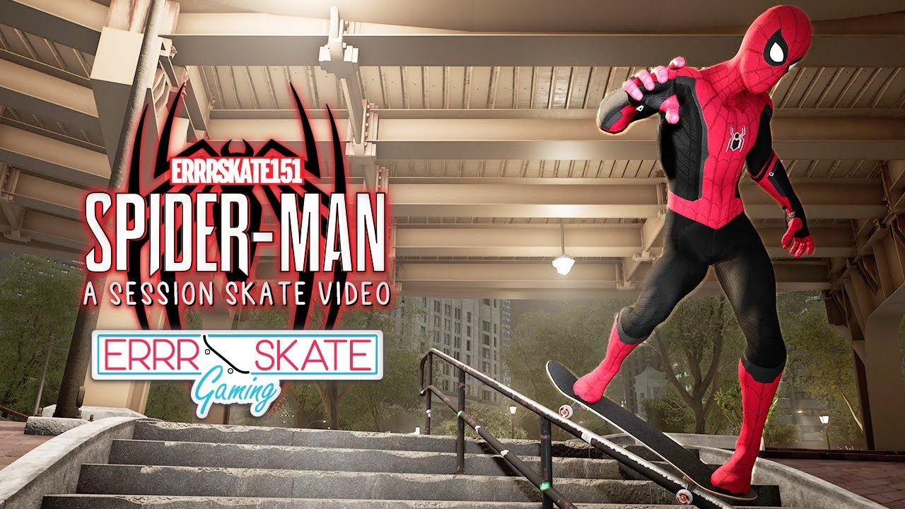 Marvel's Spider-Man: A Session Skate Sim Skateboard video 