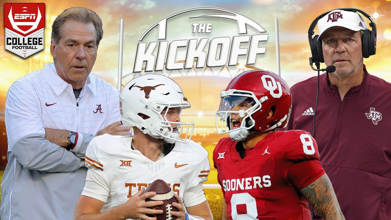 Texas vs Oklahoma predictions + 2024 Big Ten Schedule Reaction The