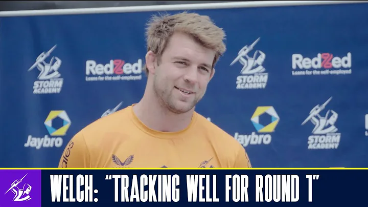 Christian Welch: 'Tracking really well for Round 1...