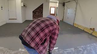 Salt Damage Ruined This Garage Floor… This Polyaspartic Coating Fix is Insane