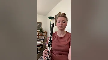 Clarinet Scales: F/d @ 60bpm