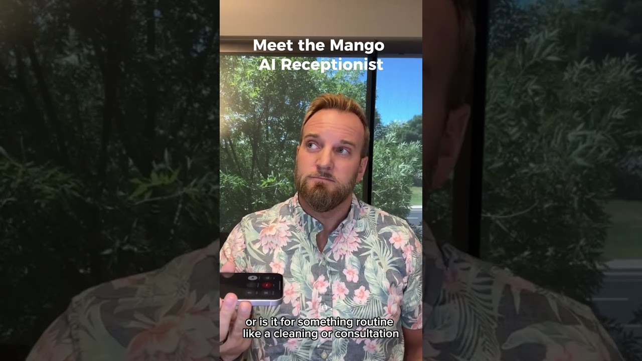 Would you use an AI Receptionist in your practice? #dental #ai #shorts #voip