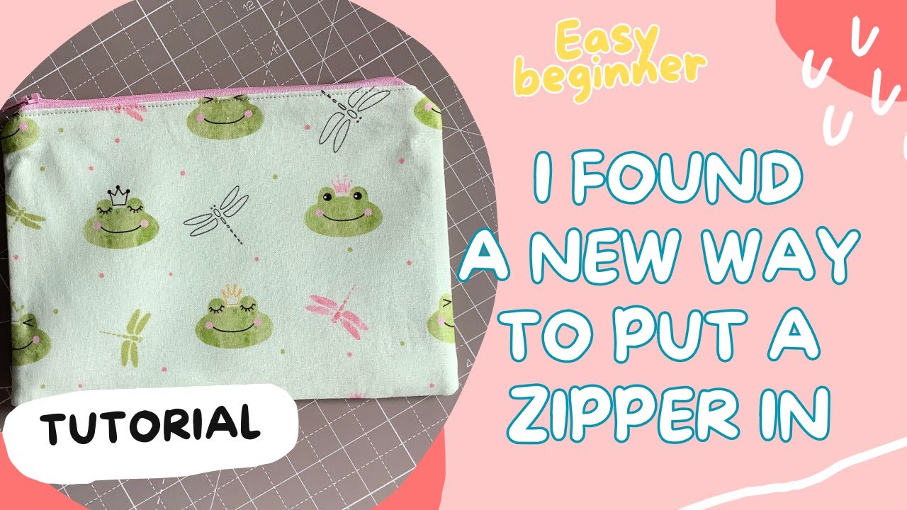 How to Sew a Versatile Zipper Pouch | Quick & Easy Method for Pencils, Makeup, Coins, and More