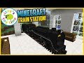 Minecraft TRAIN STATION! Fun Toy Trains