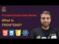 How to Prepare for Frontend Developer Interviews | HTML to React | Frontend Interview Series