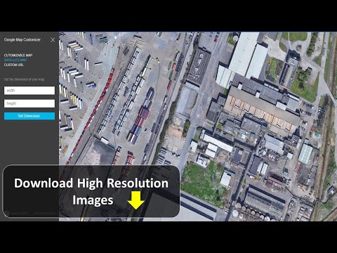 Download High Resolution Satellite Images from Google Maps Customizer || Get High Quality Images