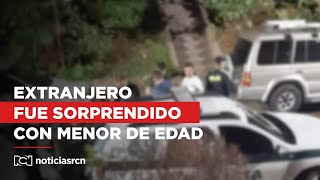 Ciudadano extranjero fue sorprendido con una menor de edad en Medellín