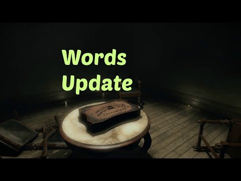 Layers of Fear -  Ouija Board Words Update (Let&rsquo;s Play)