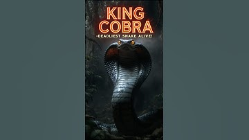 Koningscobra – De dodelijkste slang op aarde 🐍 | De ultieme roofdier van de natuur