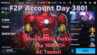 Marvel Future Fight: F2P Account Day 380!  Membership Perks! AC Teams! Top 100 AC!? 🫂🤓🗡️ screenshot 3