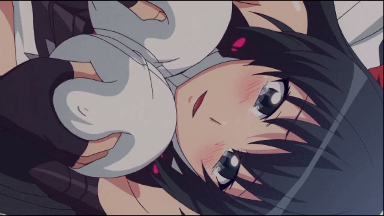 ⁣He's touching her's boobs! #anime #animegirl