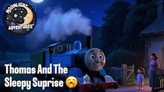 Thomas And The Sleepy Suprise | gentle bedtime story for kids | short bedtime story 💤 screenshot 4