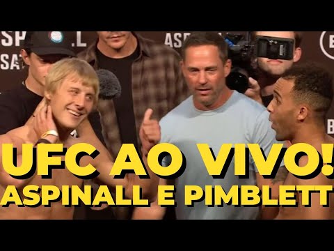 UFC AO VIVO UFC PADDY PIMBLETT , TOM ASPINALL , CURTIS BLAYDES LUTA UFC LONDRES