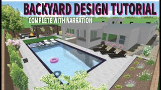 Celebrity Create Backyard Design in Realtime Architect - Complete How-to with Narration Step-By-Step Net Worth