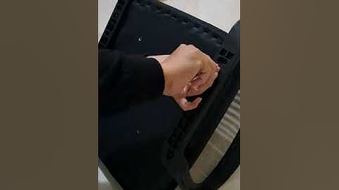 Cách lắp đặt ghế xoay có tựa đầu GX5003