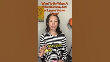 How to Deal with a Friend Ghosting You