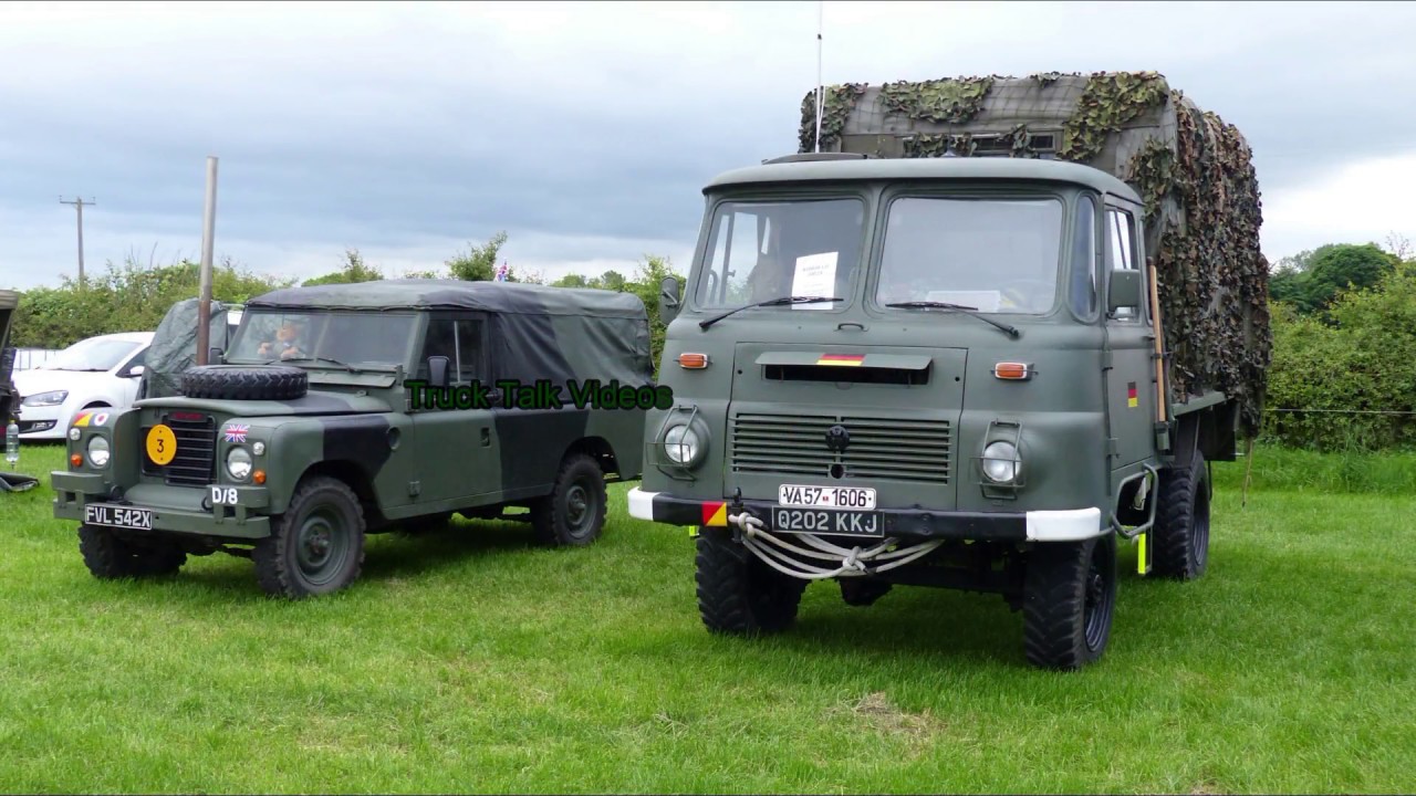 Smallwood Vintage Rally 2017 Military Vehicles Last Part 3