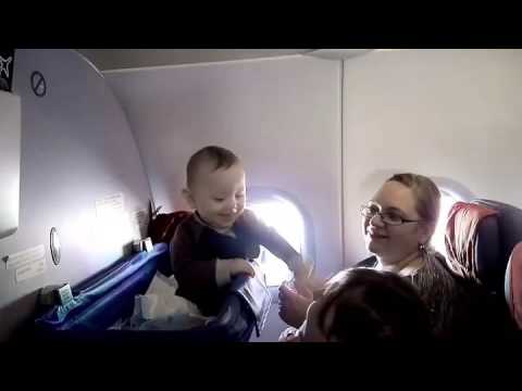 Аэрофлот, люлька для детей.