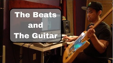 Making a beat from scratch - Track 2 - Guitar piano and production - Logic Pro X