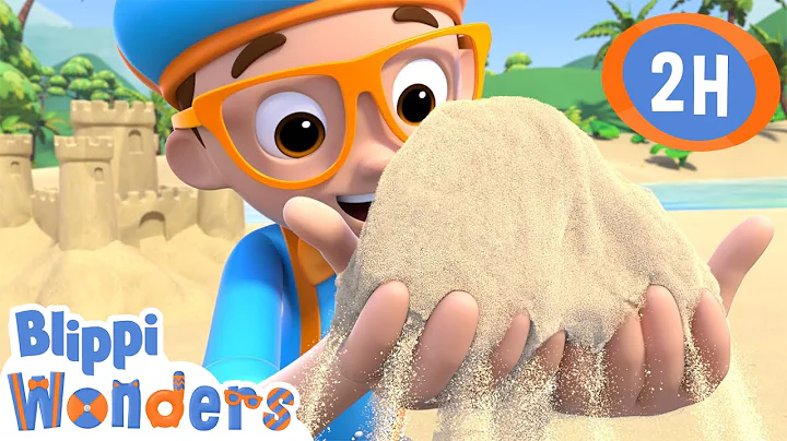 Where Does Sand Come From? | Blippi Wonders | Preschool Learning | Moonbug Tiny TV