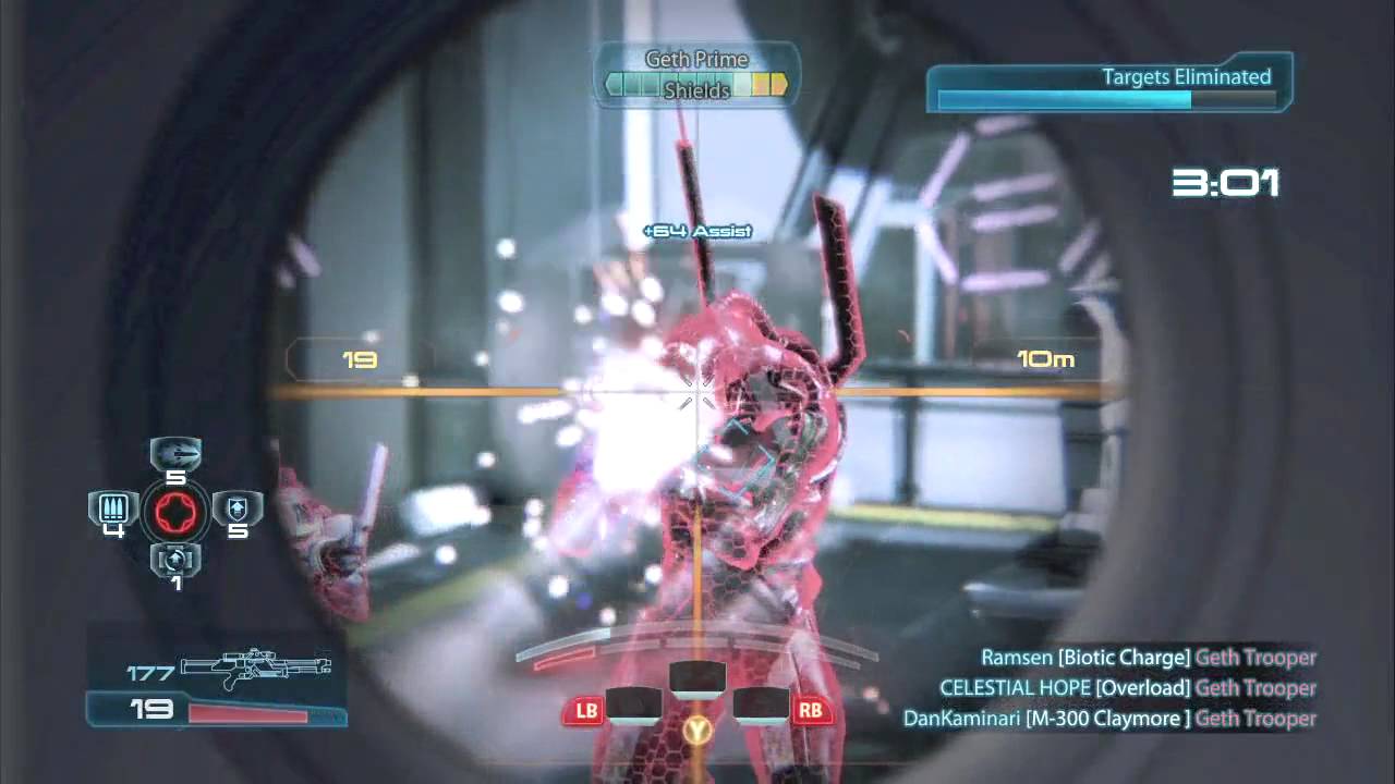 Updated M-90 Indra II on Gold vs. Geth - Part 1/3 (Mass Effect 3 Multiplayer)