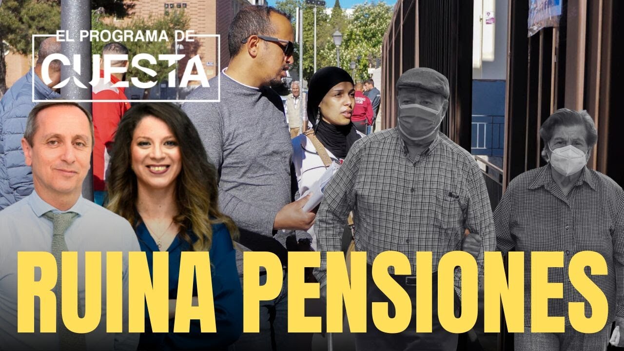 La inmigración masiva de Sánchez amenaza con destruir el sistema de pensiones