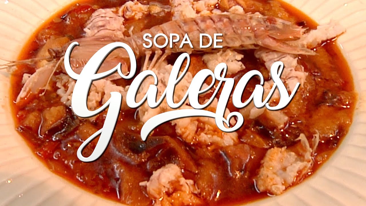 ✅ Receta de SOPA DE GALERAS 👍