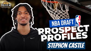 Stephon Castle 2024 NBA Draft Scouting Report | Prospect Profile | FIELD OF 68