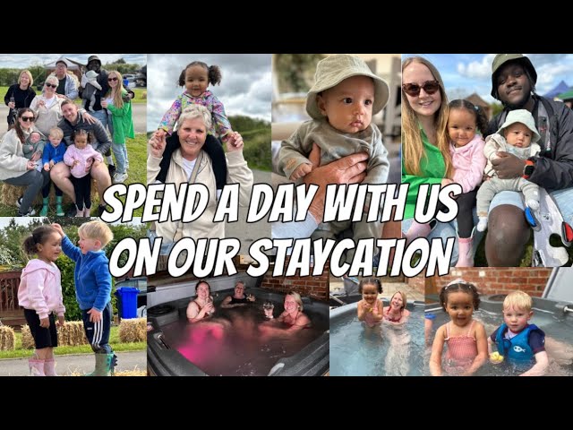 FIRST STAYCATION WITH OUR 3 MONTH OLD | 4 under 3 | Spend a day with us: Family Staycation class=