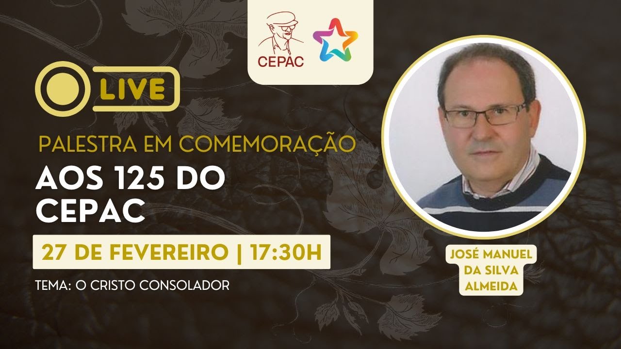 O Cristo Consolado | José Manuel da Silva Almeida | 27/02/2026