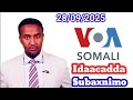 Voa Somali Radio Idaacadda Subaxnimo 28 09 2025