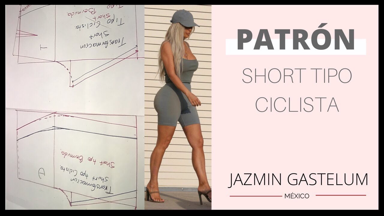 Patrón Short Ciclista // Shorts Pattern - YouTube