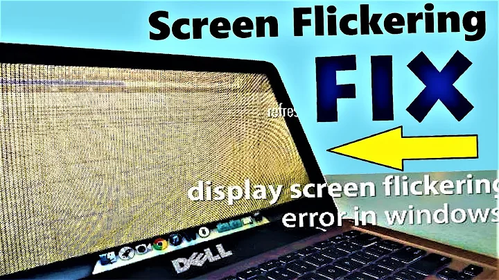 How to fix Flickering Screen in Windows 10 \ 8 | 100% Helpful Guide
