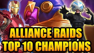 Top 10 Champions for Alliance Raids - Marvel Contest of Champions