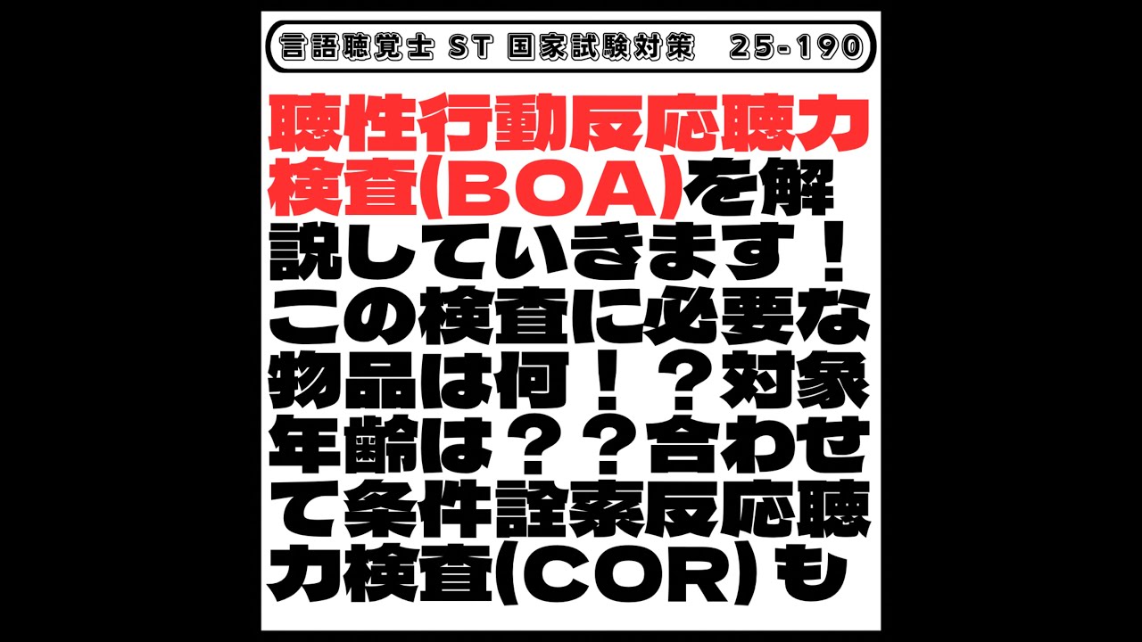 BAER テストはどのように実行されますか?