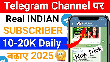 How to increase Indian subscribers on Telegram channel | How to increase subscribers on Telegram