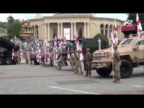 ქუთაისში სამხედრო ტექნიკის გამოფენა-დათვალიერება მოეწყო /MTAVARI/